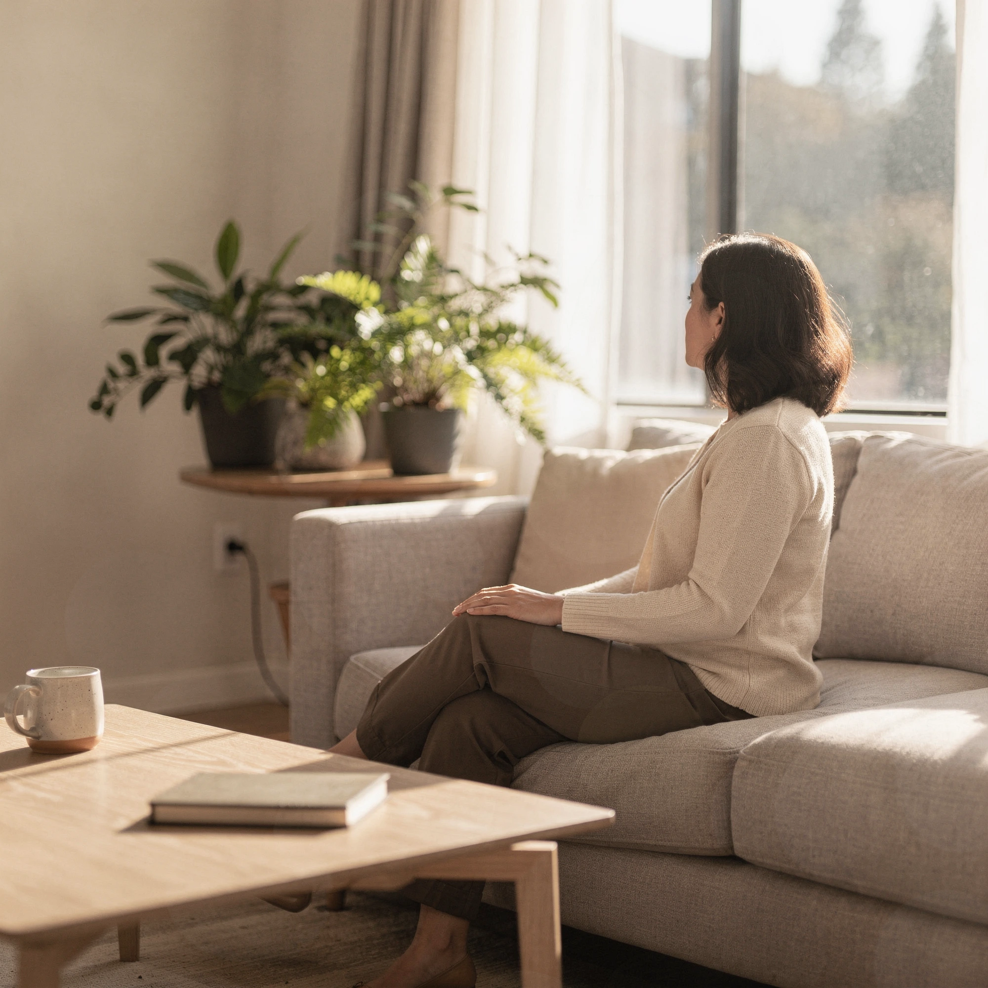Therapist in North Hills, CA – therapy session in a calm counseling office at Uriel Behavioral Wellness